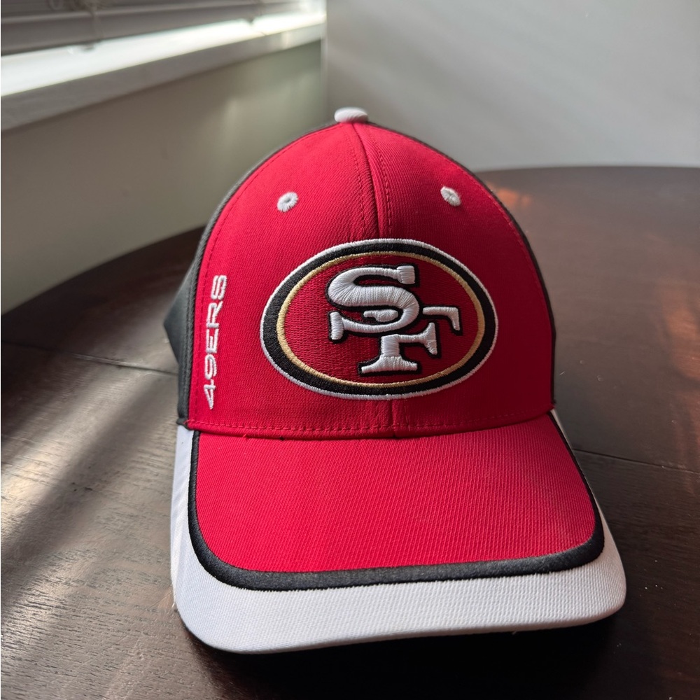 San Francisco 49ers Red and Black Cap